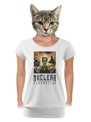 dámské tričko s lemem