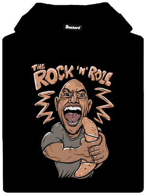 Rock and roll dámská mikina klokanka Black