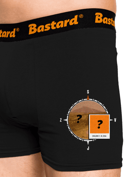 Zdoláno boxerky Black