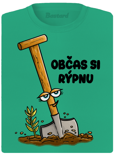 Občas si rýpnu dámské sportovní tričko Mint Mal