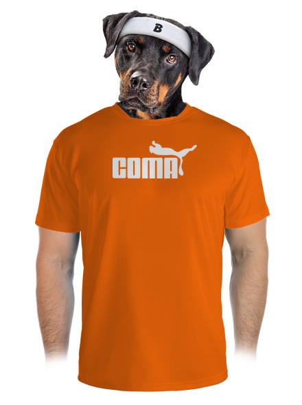 Coma pánské sportovní tričko Neon Orange
