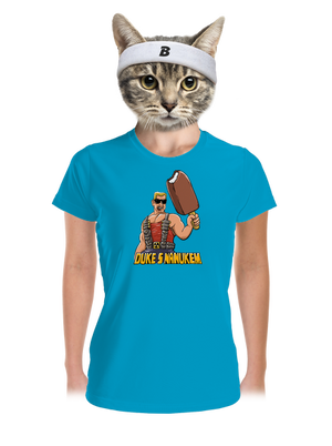 Duke s nanukem dámské sportovní tričko Blue Atol