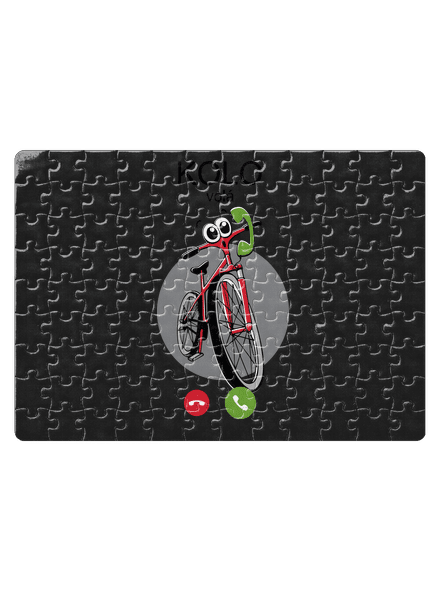 Kolo volá puzzle White
