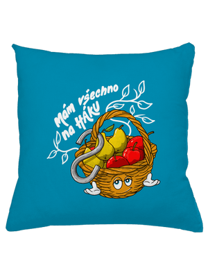 Mám na háku polštář Blue Turquoise