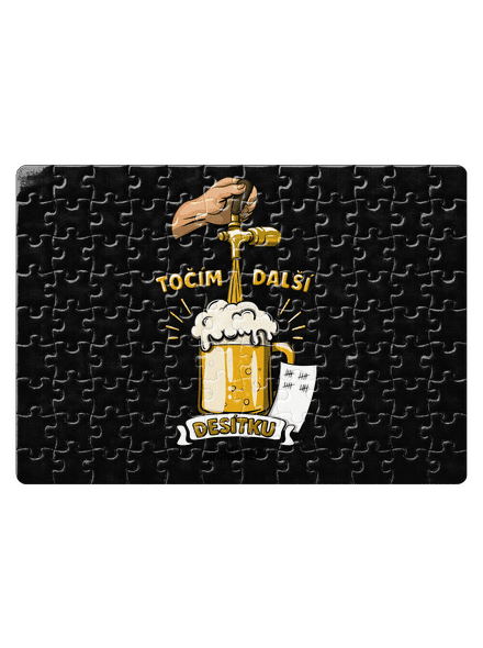 Točím další desítku puzzle White