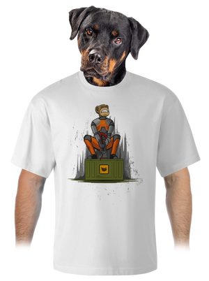 unisex tričko oversized