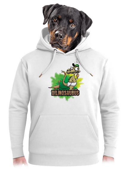 Dilinosaurus unisex mikina premium Snowwhite