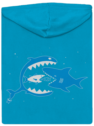 Rybky dámská mikina na zip Blue Atol