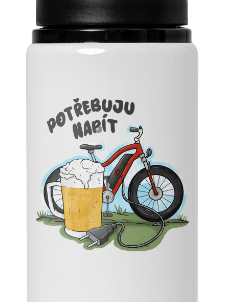 Potřebuju napít lahev na vodu White