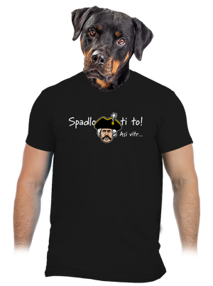 Spadlo ti to pánské tričko Black