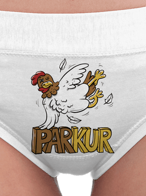 Parkur dámské kalhotky White