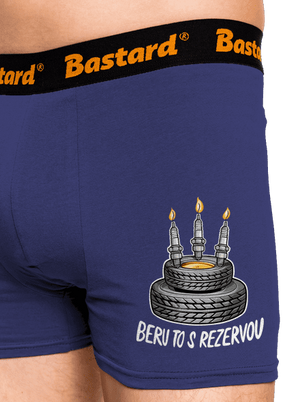 Beru to s rezervou boxerky Blue Navy
