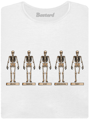 Kostry dámské tričko premium White