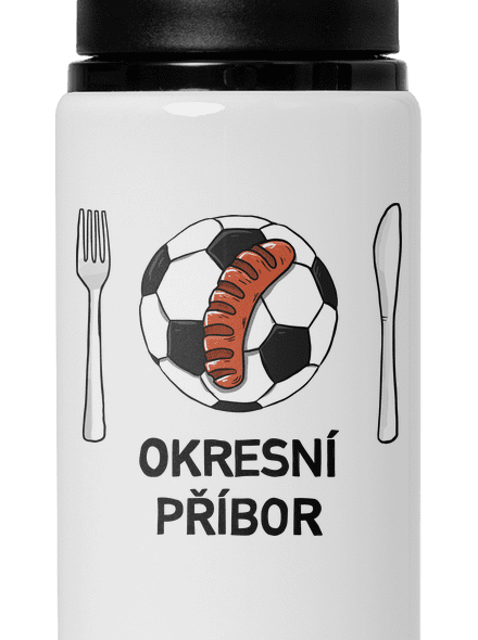 Okresní příbor lahev na vodu White