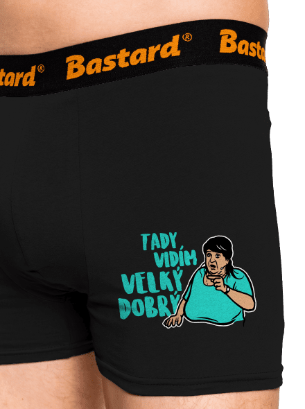 Velký dobrý boxerky Black