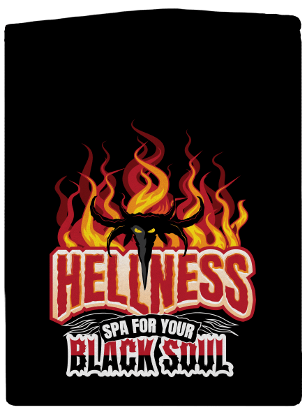 Hellness dámská mikina na zip Black