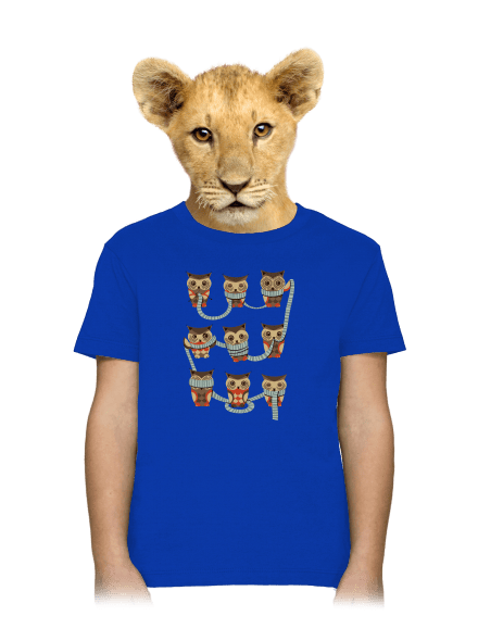 Sovičky dětské tričko Royal Blue