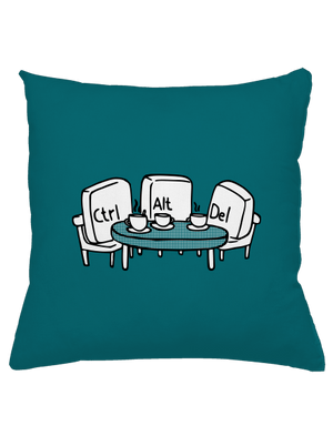 Nerozluční kamarádi polštář Blue Turquoise