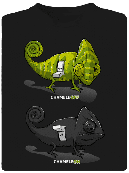 Zapnuto vypnuto dětské sportovní tričko Black