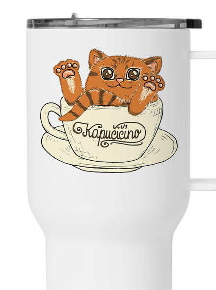 Kapučičíno termohrnek White