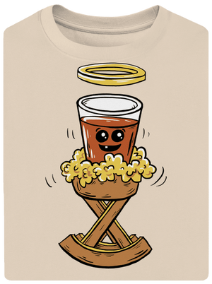 Panáček v jesličkách unisex tričko oversized Almond