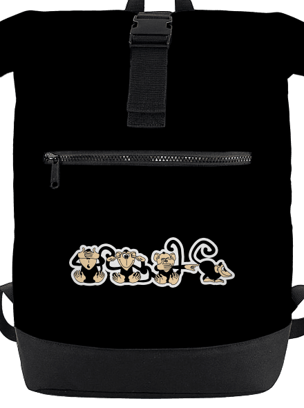 Opice batoh Black