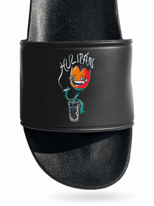 Hulipán pantofle Black