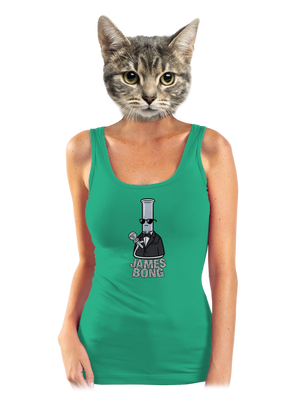 James Bong dámské tílko klasické Mint Mal