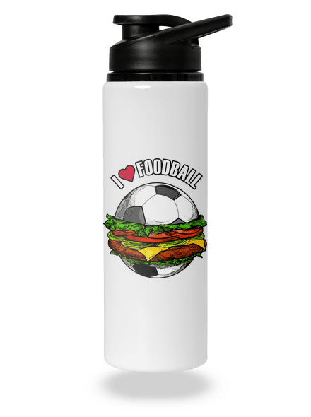 Foodball lahev na vodu White