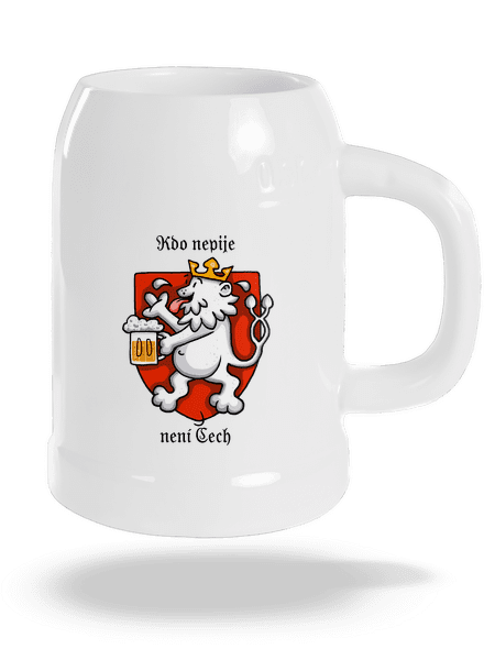Kdo nepije, není Čech půllitr White