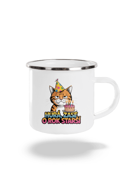 O rok starší plecháček White