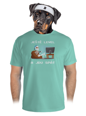 Ještě level pánské sportovní tričko Mint Mal