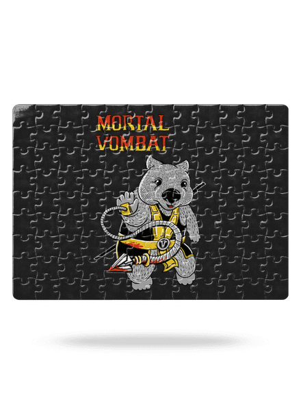 Mortal Vombat puzzle White