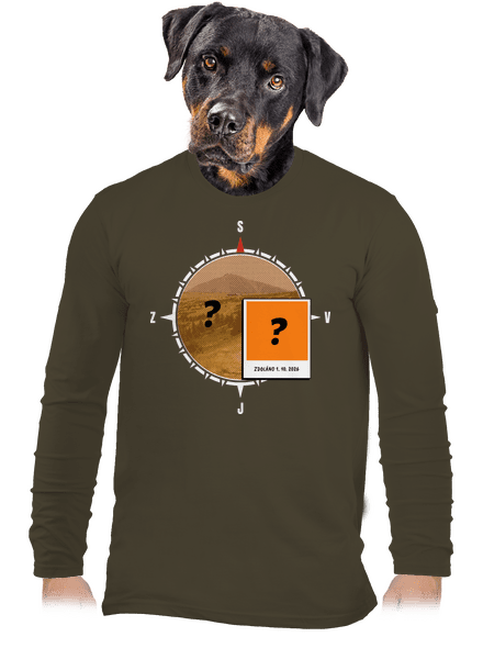 Zdoláno pánské dlouhý rukáv Urban Khaki