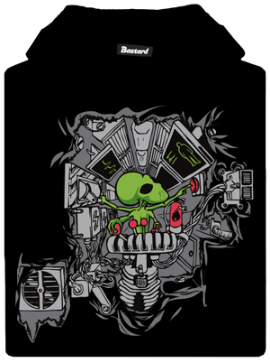 Programátor dětská mikina klokanka Black