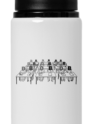 Cimrman: Debil, blbeček lahev na vodu White