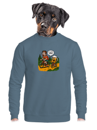 unisex mikina bez kapuce