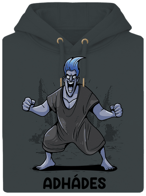 Adhádes unisex mikina premium Charcoal