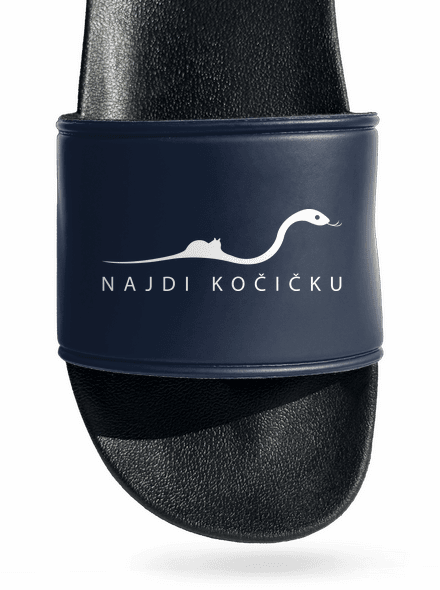Najdi kočičku pantofle Navy