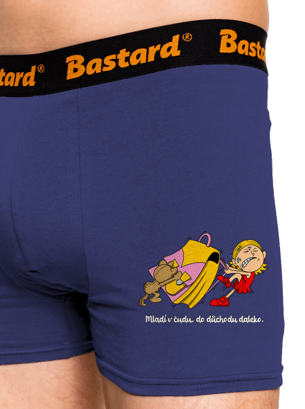 Školačka boxerky Blue Navy