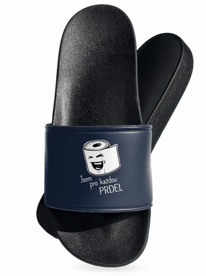 Prdel pantofle Navy