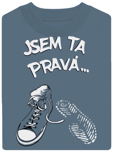 Hledám tu pravou unisex mikina bez kapuce Nordic Blue