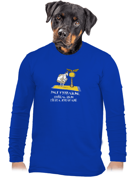 Dnes vyhrajeme pánské dlouhý rukáv Royal Blue