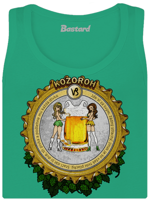 Pivní horoskop: Kozoroh dámské tílko klasické Mint Mal