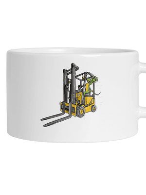 Ještěrka  hrnek makronka White