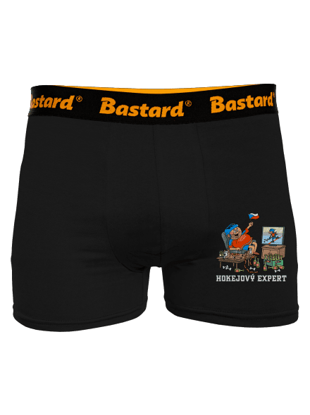 Hokejový expert boxerky Black