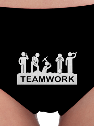 Flákači dámské kalhotky Black