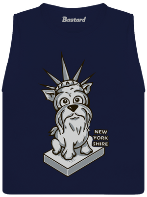 New Yorkshire dámské tílko volné Navy