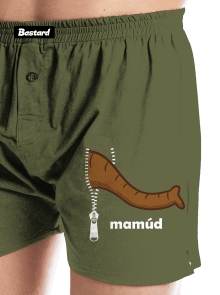 Mamúd pánské trenky Khaki