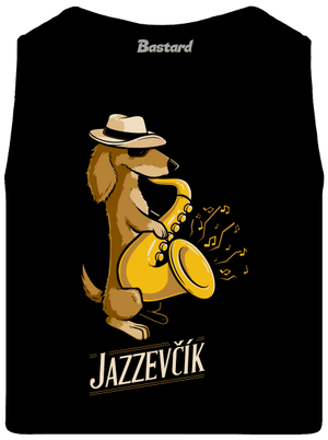 Jazzevčík pánské tílko Black